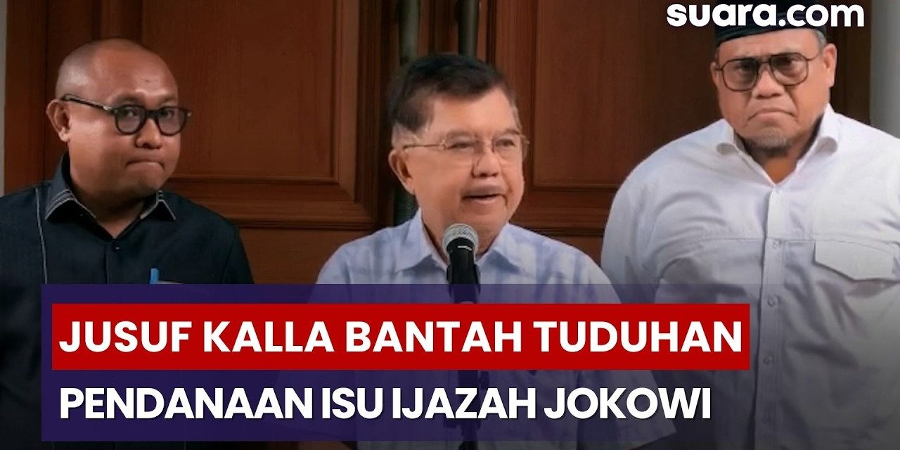 Kontroversi Isu Ijazah Jokowi, TimJusuf Kalla Ambil Jalur Hukum