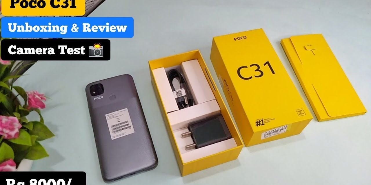 Review Xiaomi Poco C31: HP Murah Cukup Untuk Harian Kamu