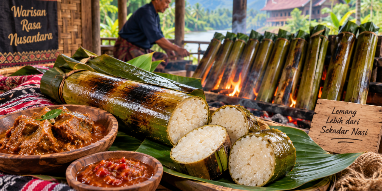 Kelezatan Lemang Yang Memiliki Ciri Khas Tersendiri