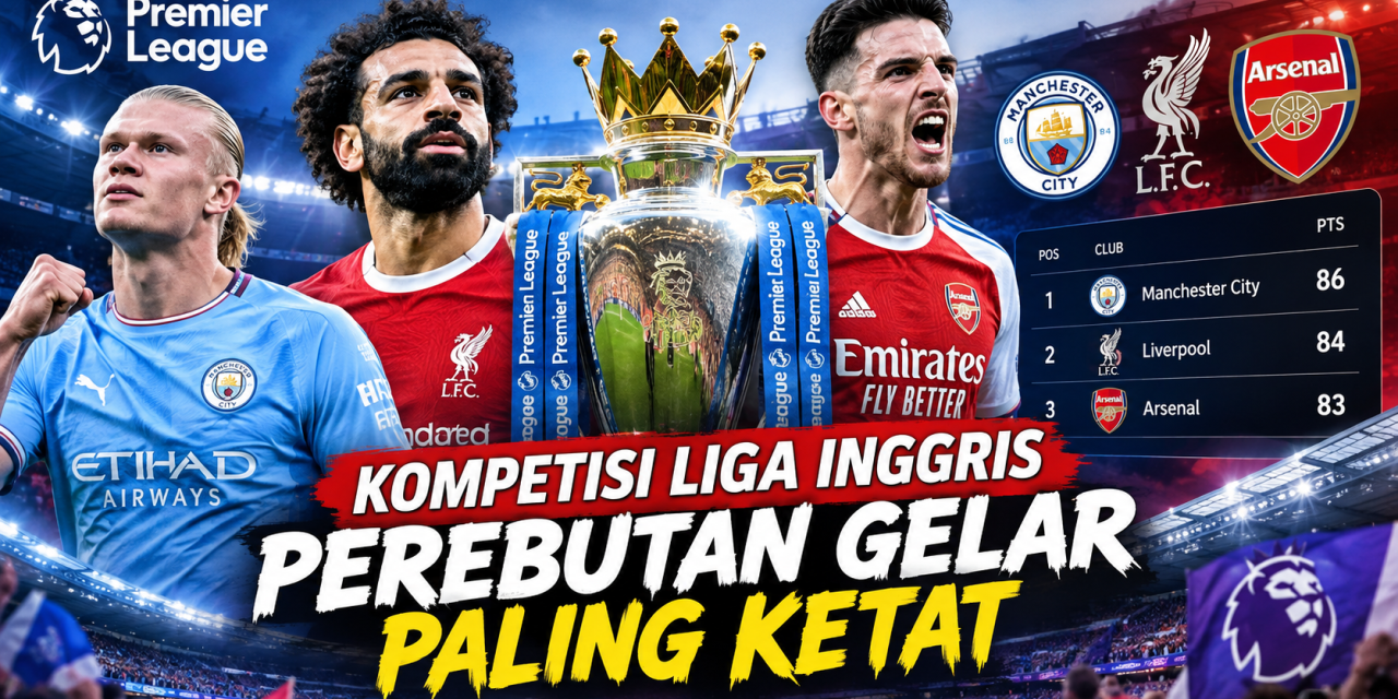 Kompetisi Liga Inggris Perebutan Gelar Paling Ketat