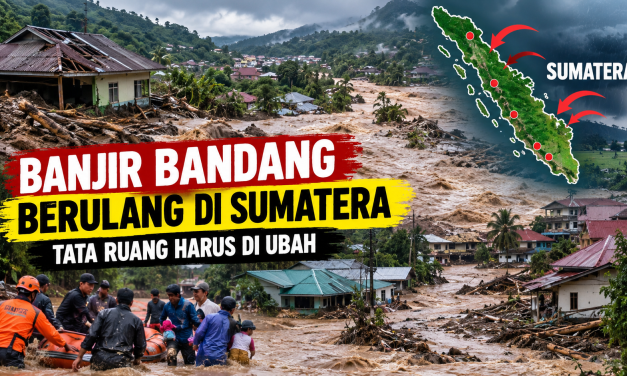 Banjir Bandang Berulang di Sumatera, Tata Ruang Harus Di ubah
