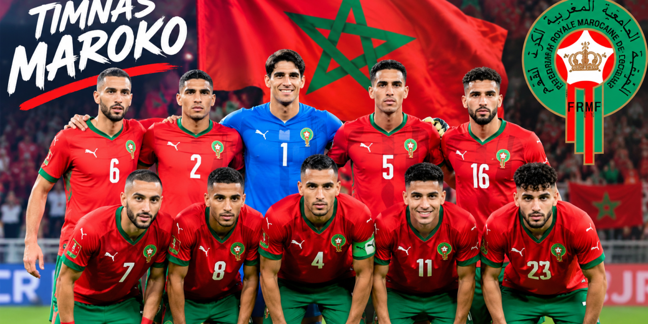 Timnas Maroko Jadi Negara Afrika Pertama Lolos Piala Dunia 2026